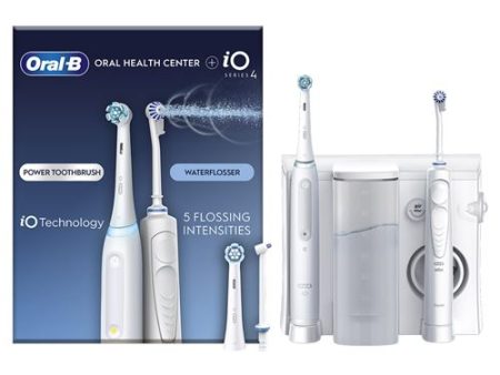 Centro Dentário Oral-B Oxyjet + Escova Elétrica Oral B IO Series 4 Online Sale