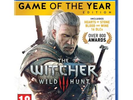 The Witcher 3 : Wild Hunt - Game of The Year Edition PS4 For Sale