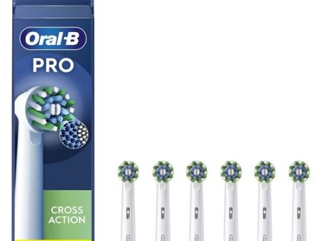 Recarga Escova de Dentes Oral-B Pro Cross Action 6Unids. Sale