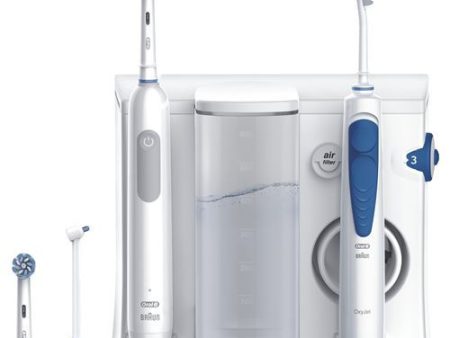 Centro Dentário Oral- B Oxyjet + Escova de Dentes Elétrica Pro Series 1 For Discount