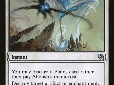 Abolish [Duel Decks: Elspeth vs. Tezzeret] Online now