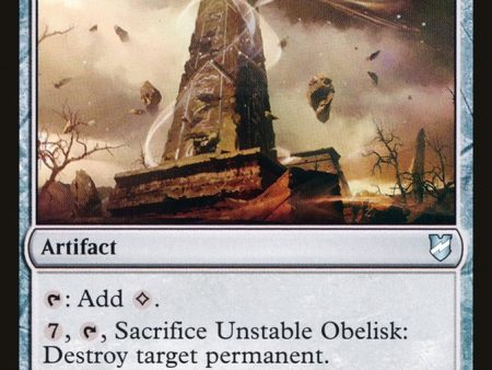 Unstable Obelisk [Commander 2018] on Sale