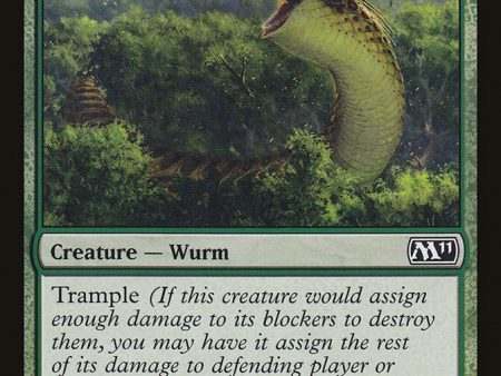 Yavimaya Wurm [Magic 2011] For Sale