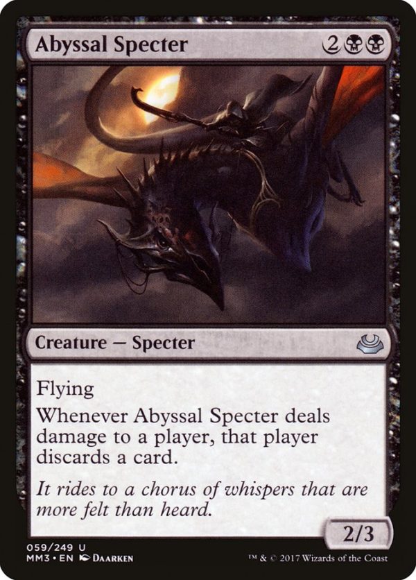 Abyssal Specter [Modern Masters 2017] on Sale