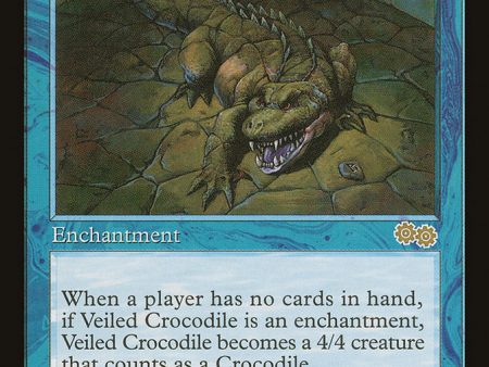 Veiled Crocodile [Urza s Saga] Online Hot Sale