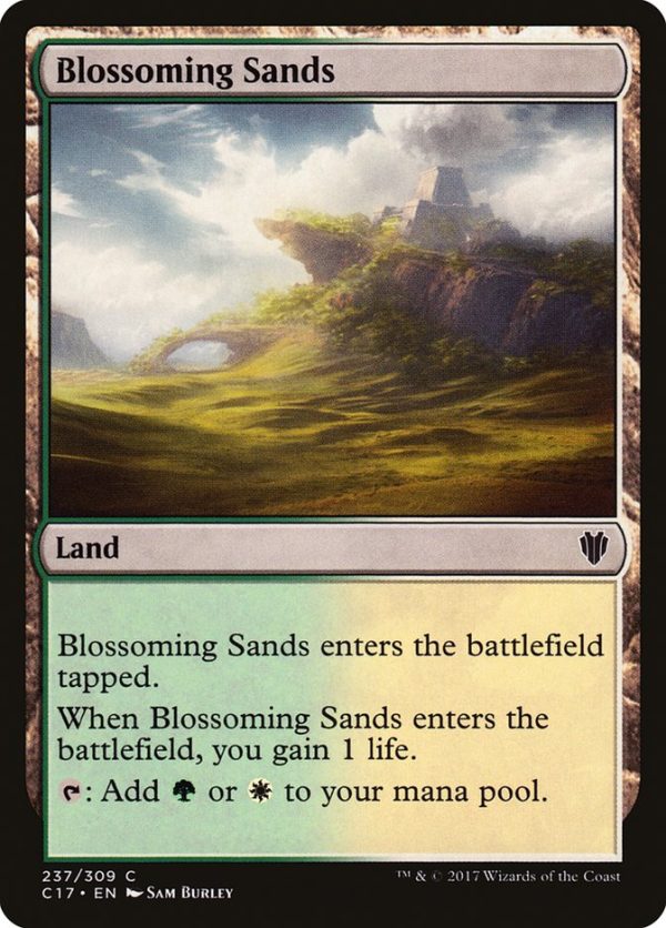 Blossoming Sands [Commander 2017] For Discount