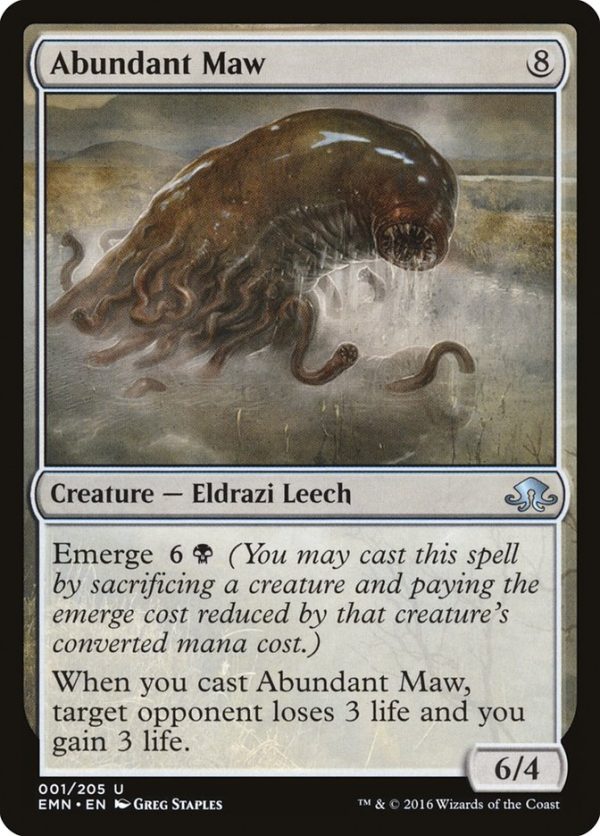 Abundant Maw [Eldritch Moon] Online