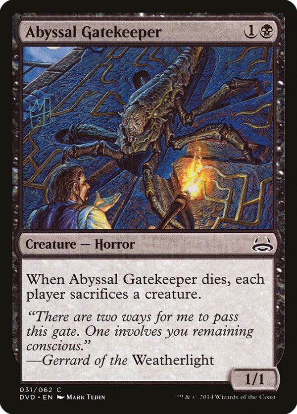 Abyssal Gatekeeper (Divine vs. Demonic) [Duel Decks Anthology] Supply